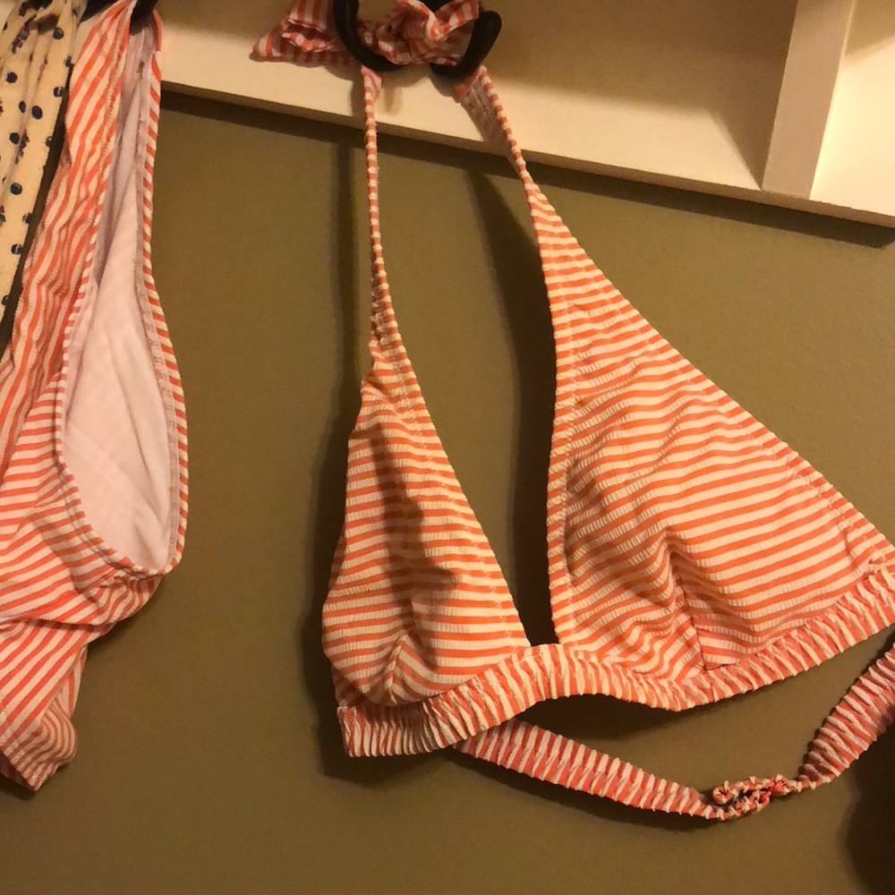 Striped Aerie Bikini Top